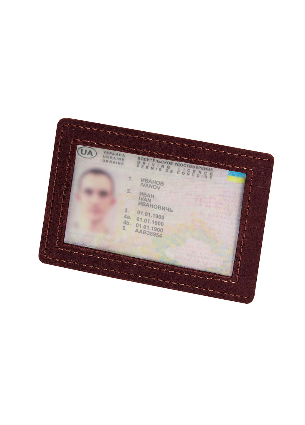 

Картхолдер BermuD М03 бордовый (B 25-18Br-03)