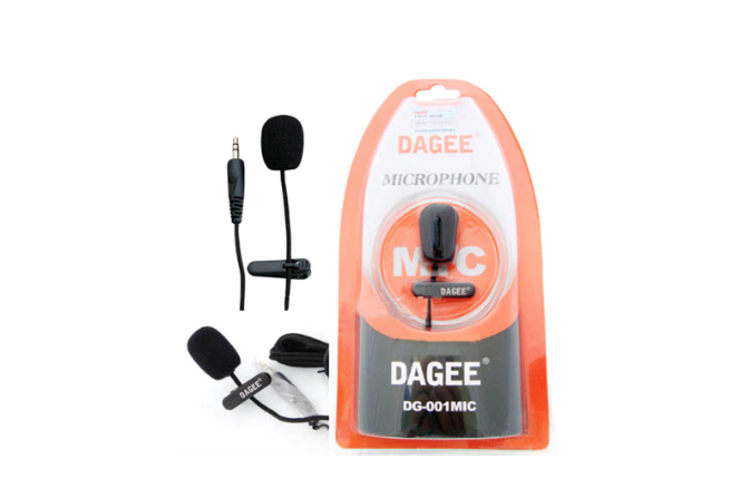 

Петличный микрофон петличка блоггерикий Dagee DG-001 MIC (7001)