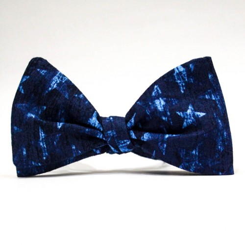 

Галстук-бабочка Krago Blue Starfall 34-45 см синий