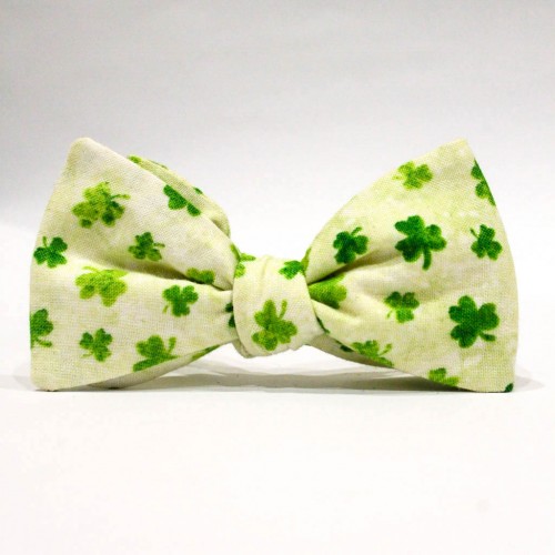 

Галстук-бабочка Krago Irish Clover 34-45 см белый
