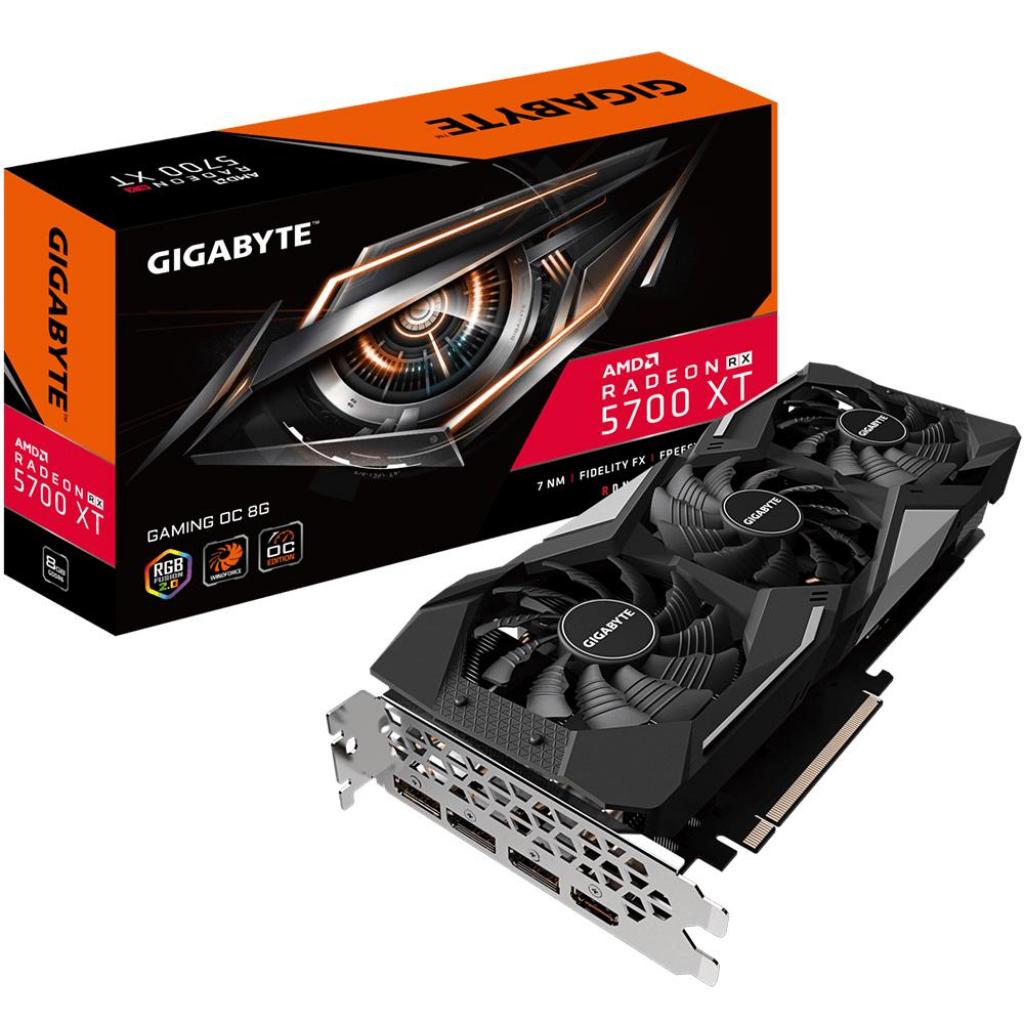 

Відеокарта GIGABYTE Radeon RX 5700 XT 8192Mb GAMING OC (GV-R57XTGAMING OC-8GD)