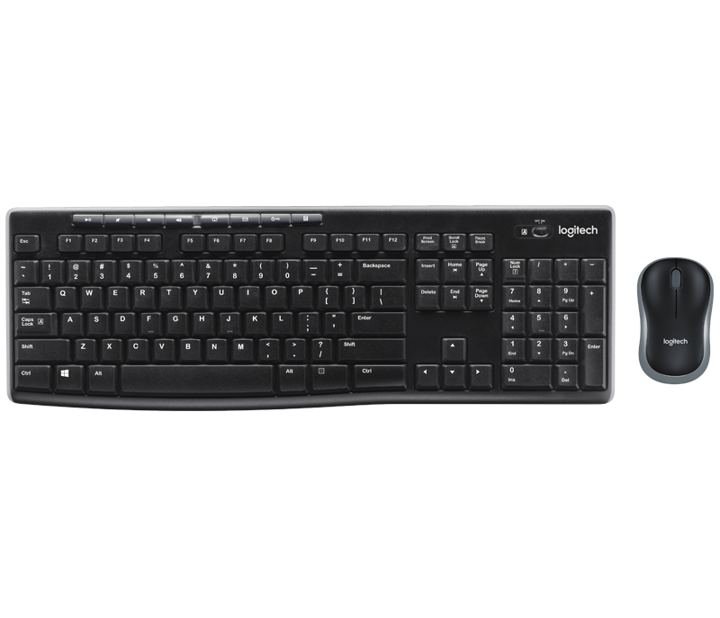 

Комплект беспроводная клавиатура и мышь Logitech MK270 Wireless Combo