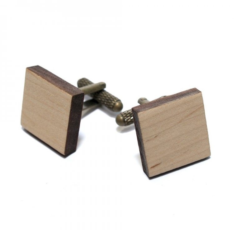 

Деревянные запонки Квадратные Handmade Бронзово-коричневый 000083687