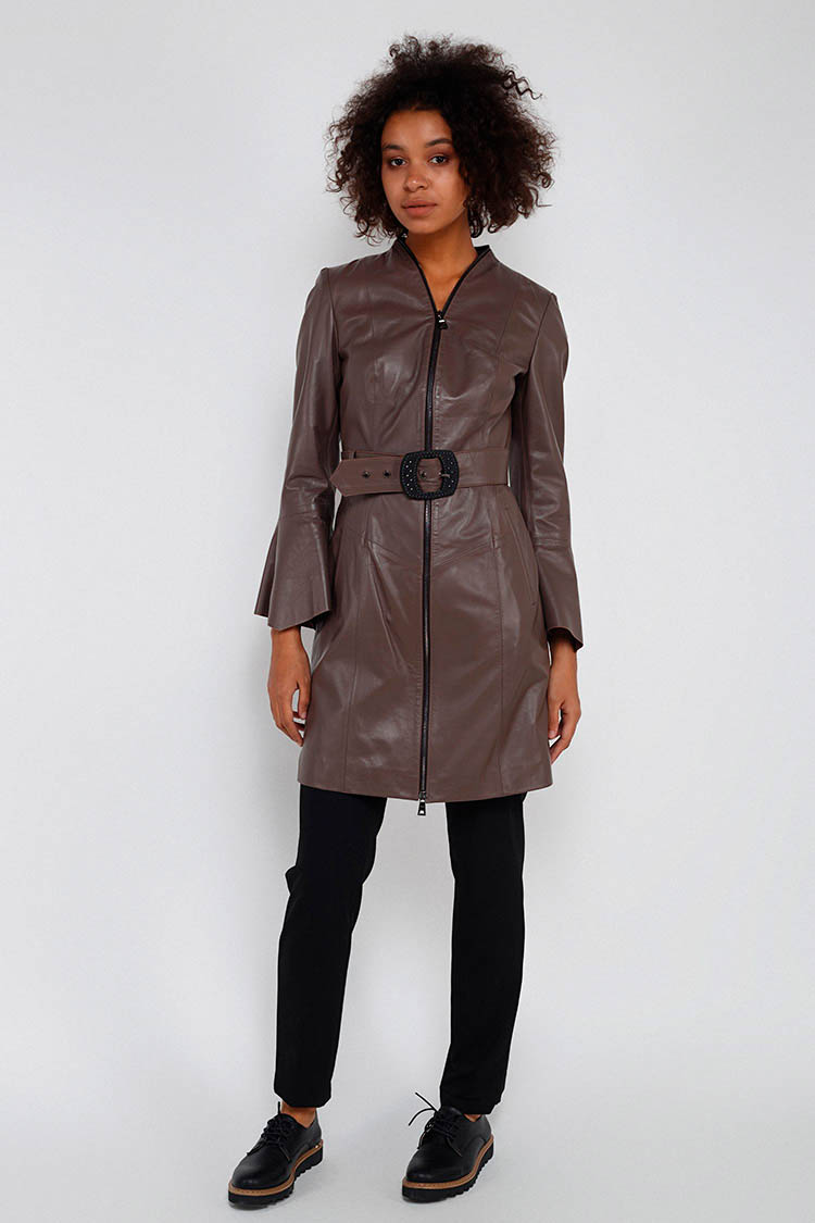 

Куртка Ricca donna Dc-1554  Коричневая 77980002, Куртка Ricca donna Dc-1554 S Коричневая 77980002