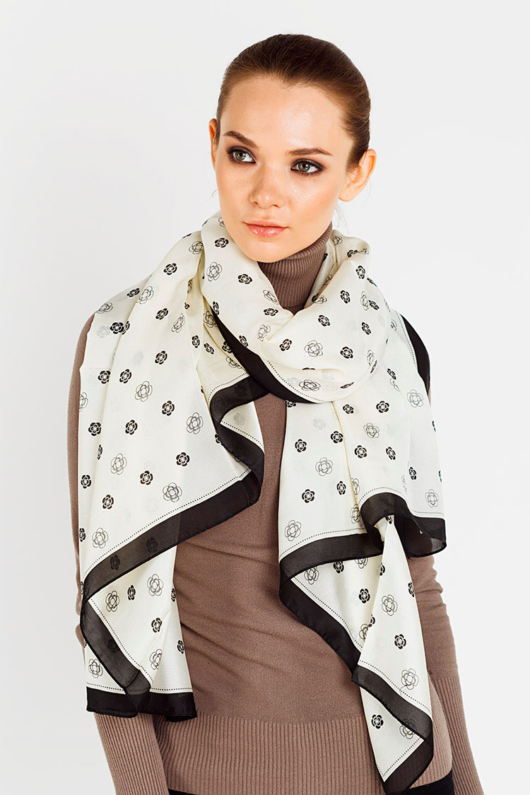 

Шарф Mdk lux B 230319/2 Белый 111350000