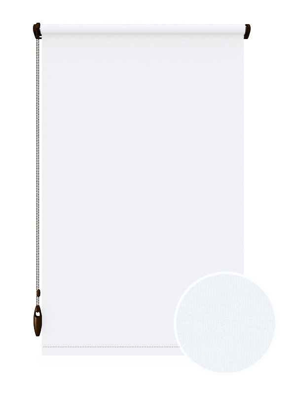 

Ролета тканевая Эконом T01 0,60м х 2,00м Белый / Махонь ( 48149677005 )