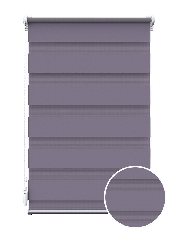 

Ролета тканевая Зебра F39 1,30м х 1,45м Сиреневый / Белый ( 566237886647 )