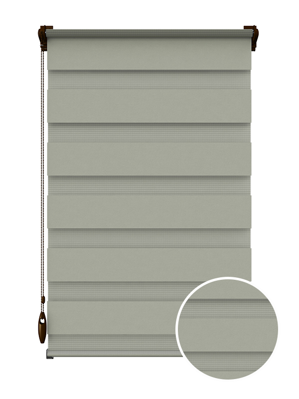 

Ролета тканевая Зебра F08 1,40м х 1,65м Серый / Махонь ( 644038625218 )