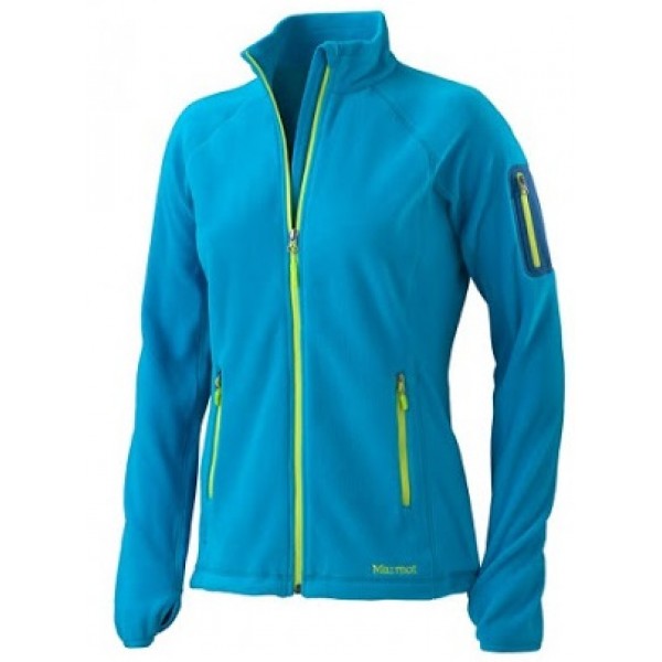 

Флис Marmot Wm's Flashpoint Jacket L Синий-Желтый