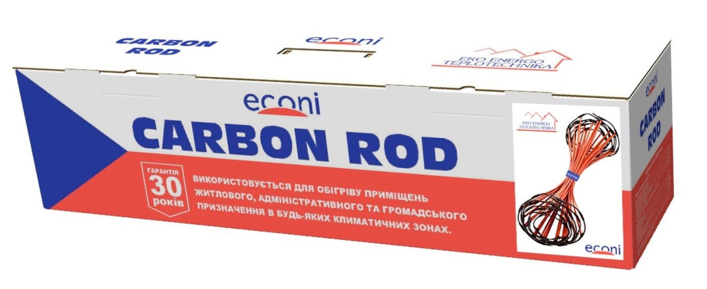 

Саморегульована інфрачервона тепла підлога CARBON ROD