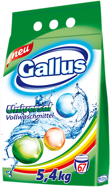 

Стиральный порошок Gallus Universal 5.4 кг