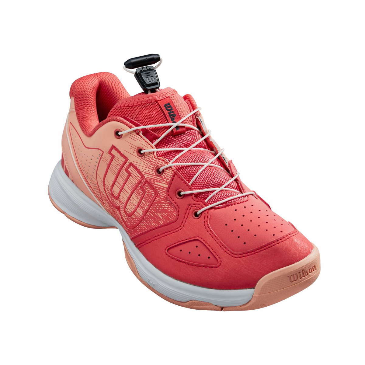 

Кроссовки Wilson KAOS QL PEACH/PAPAY/INK розовый WRS326320E040 37 22,5 см