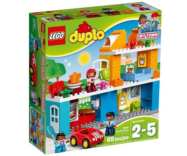 

Конструктор LEGO DUPLO Семейный дом (10835)