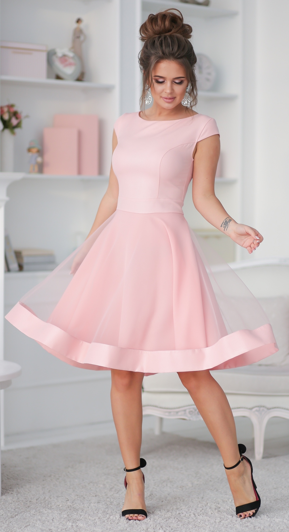 Акция на Платье New Fashion 301 46 Пудра (2000000416922) от Rozetka UA