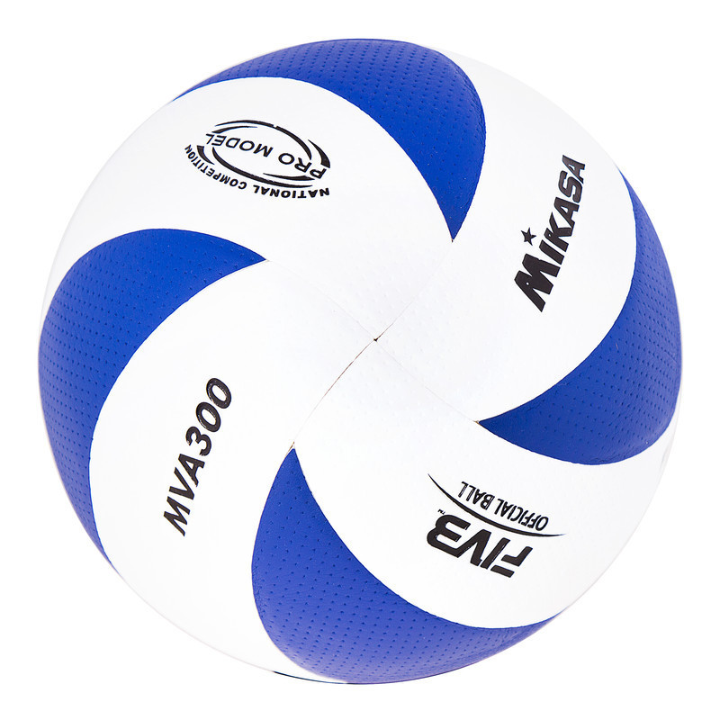 

Мяч волейбольный Mikasa MVA300 PU White-Blue