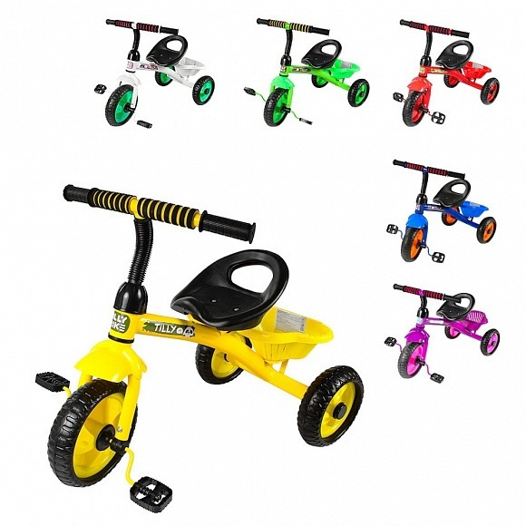 

Велосипед трехколесный TILLY TRIKE T-315 Синий (F00205593)