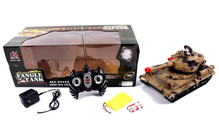 

Танк на радиоуправлении Huada Toys с аккумулятором Коричневый (10269)