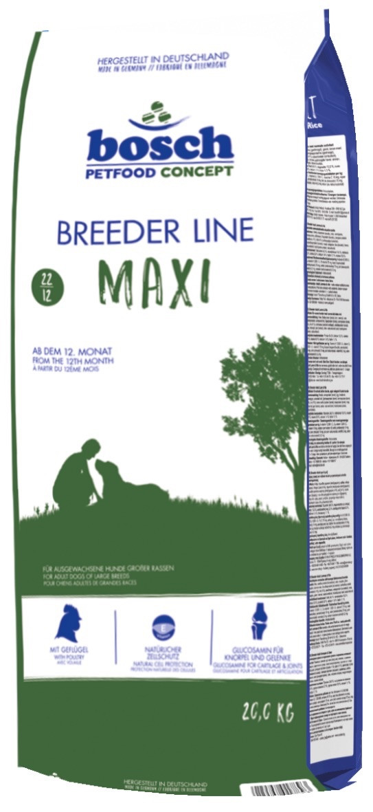 

Bosch Breeder Line Maxi Adult Корм для взрослых собак крупных пород (20 кг)