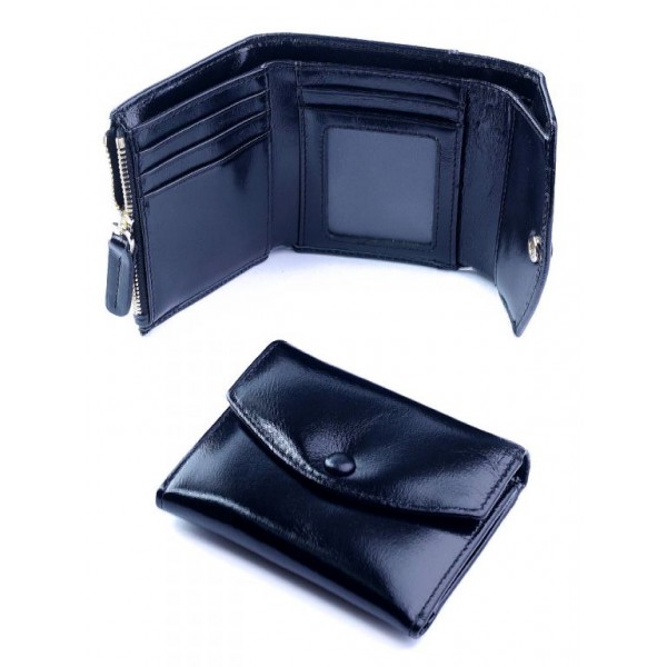 

Кожаный женский кошелек WCash №D-6050 Blue