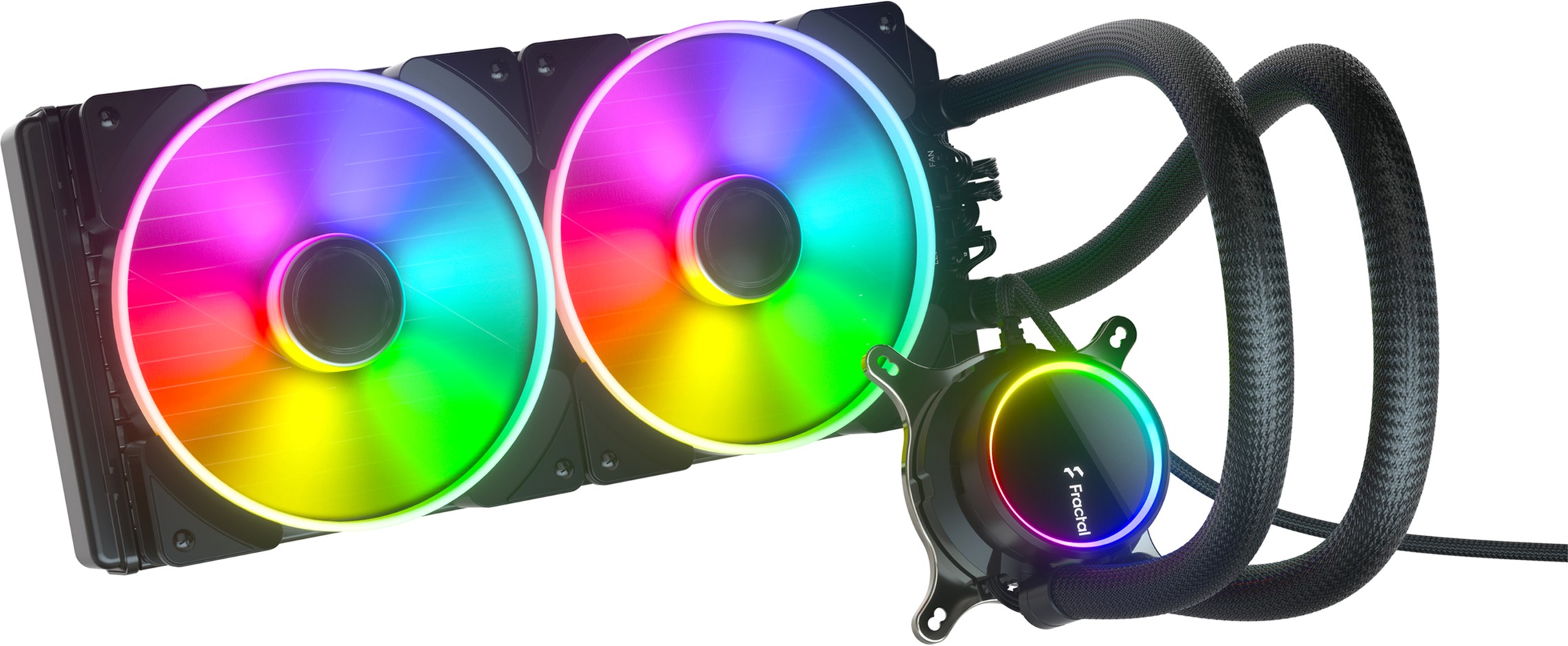 

Система жидкостного охлаждения Fractal Design Celsius+ S28 Prisma Black (FD-W-2-S2802)