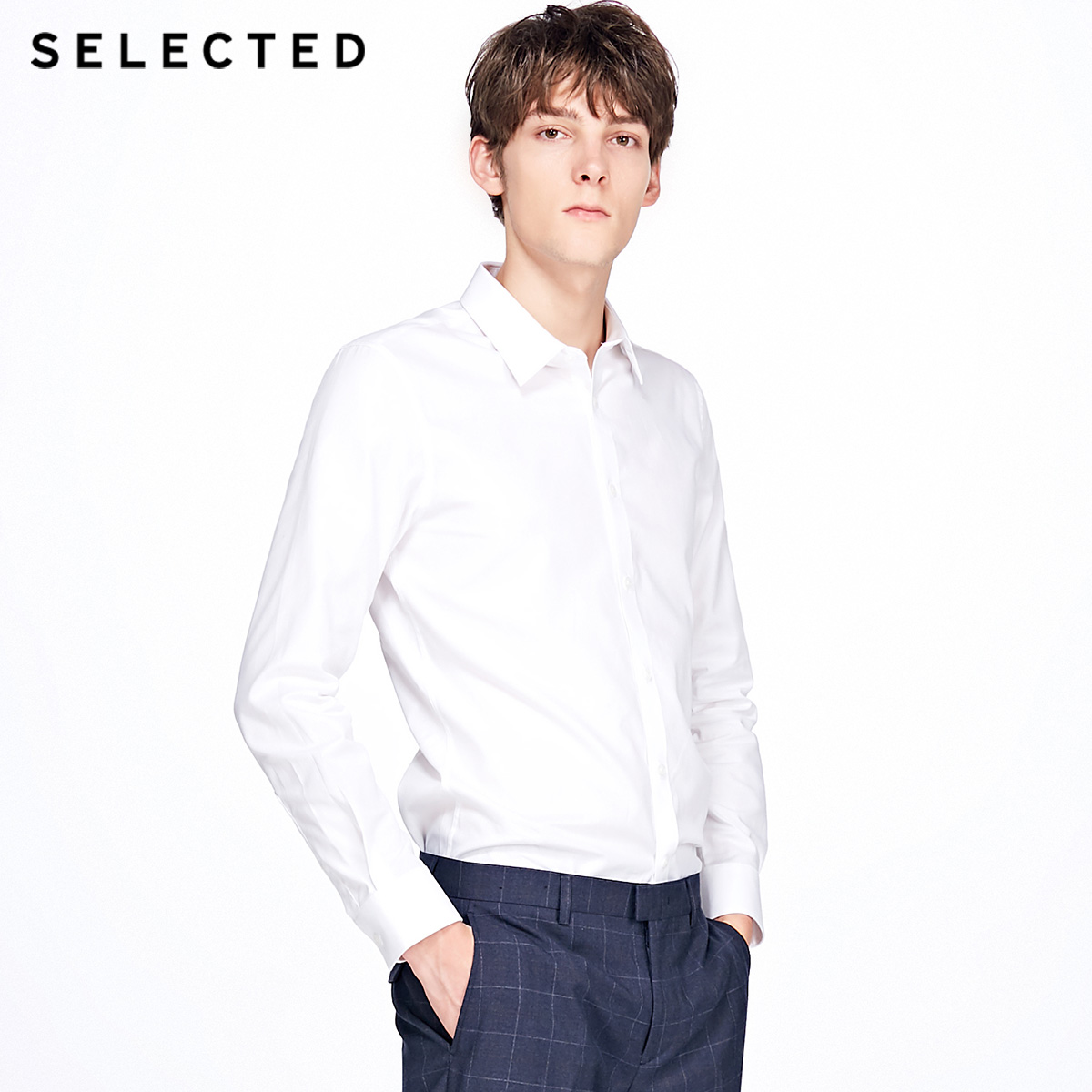 

Сорочка Selected 417305508A06 XXL білий