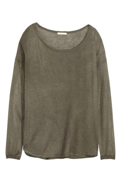 

джемпер H&M 0363505 XS хакі