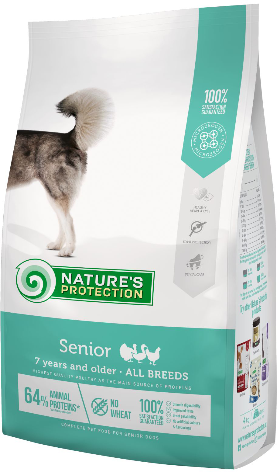 Акція на Сухой корм для пожилых собак Nature's Protection Senior All breeds 4 кг (NPS45755) (4771317457554) від Rozetka UA