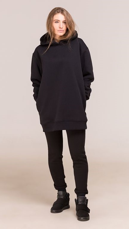 

Костюм жіночий оверсайз SHO NADO M Чорний 11088