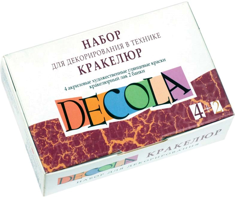 

Набор для декорирования Невская палитра Decola в технике кракелюр (4640000671143)