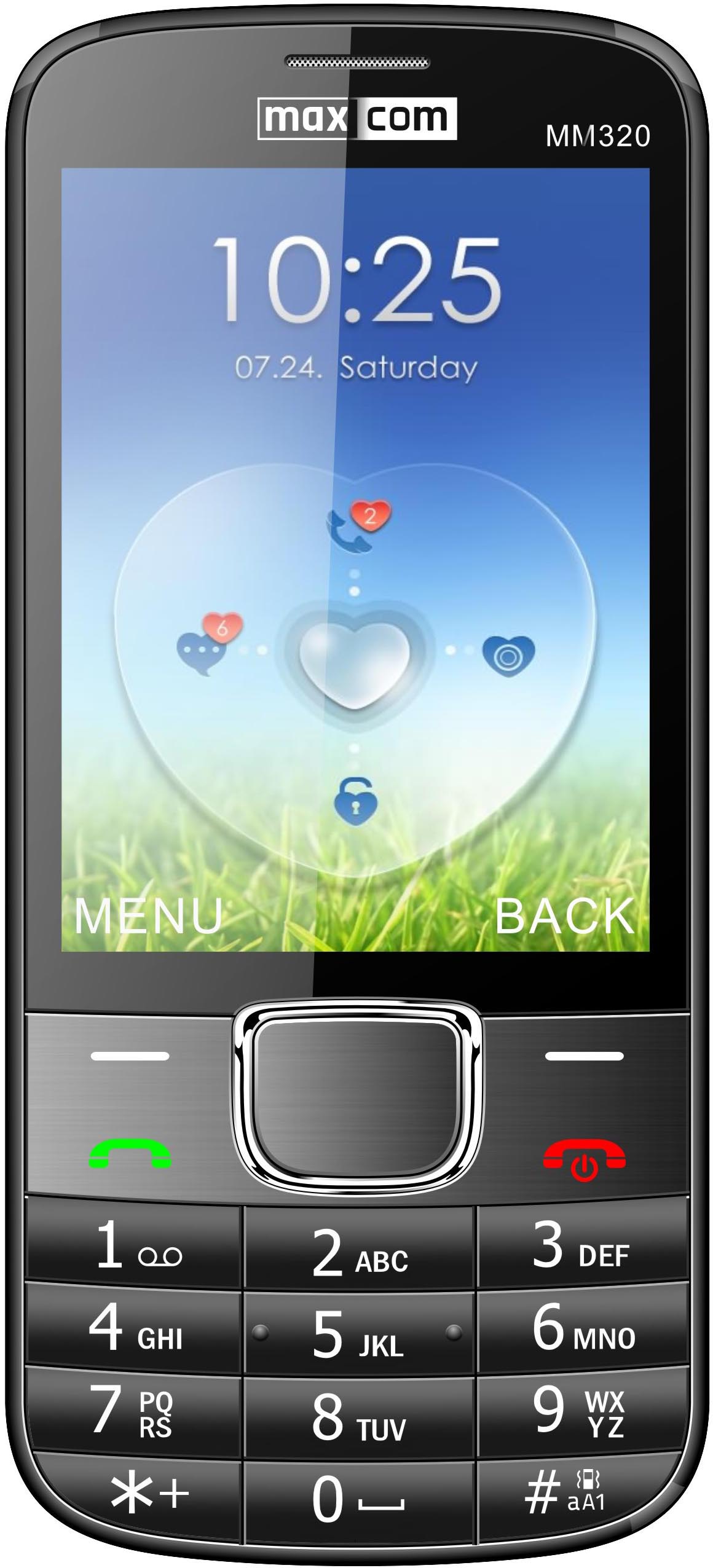 

Мобильный телефон Maxcom MM320 Black
