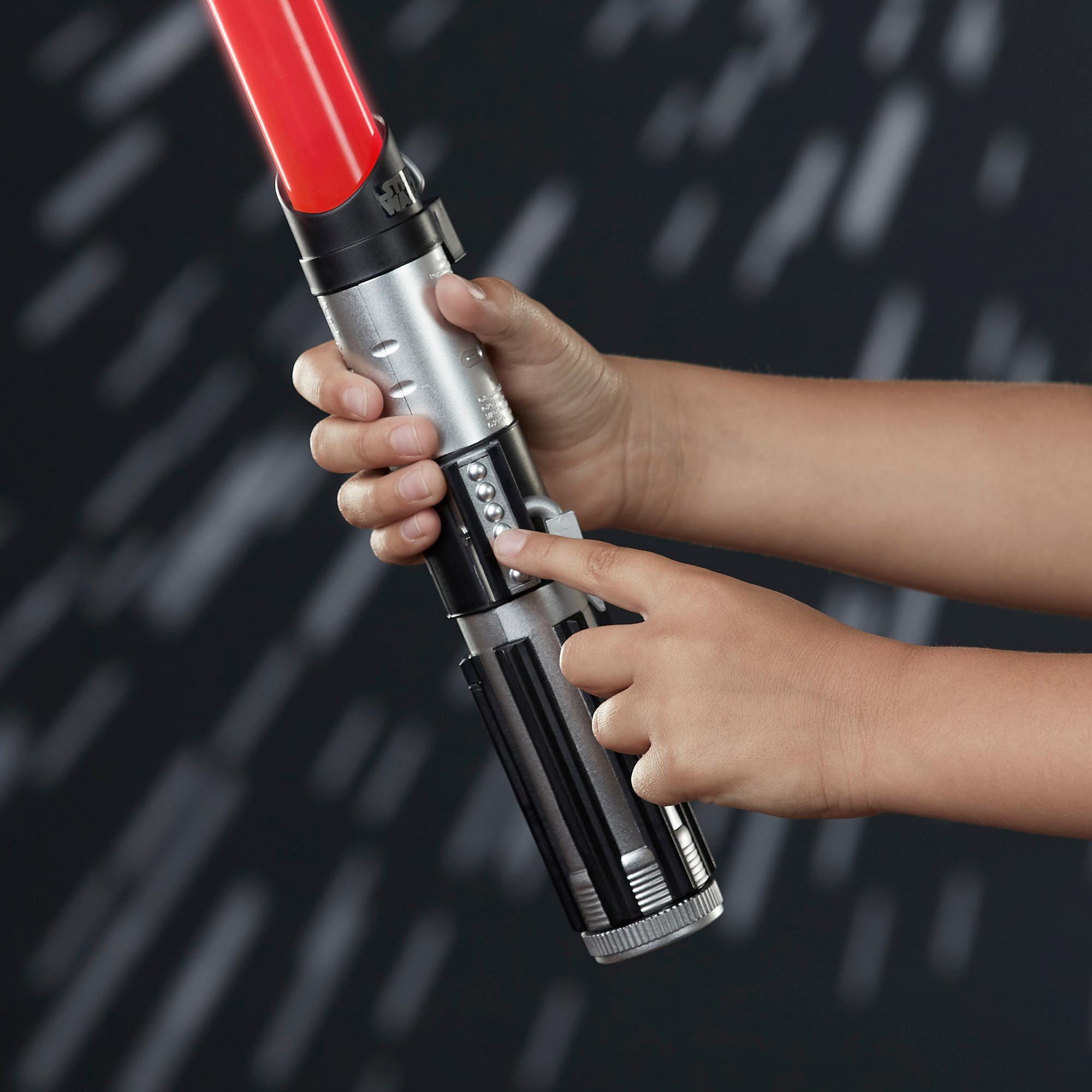 Star wars darth hot sale vader lightsaber toy