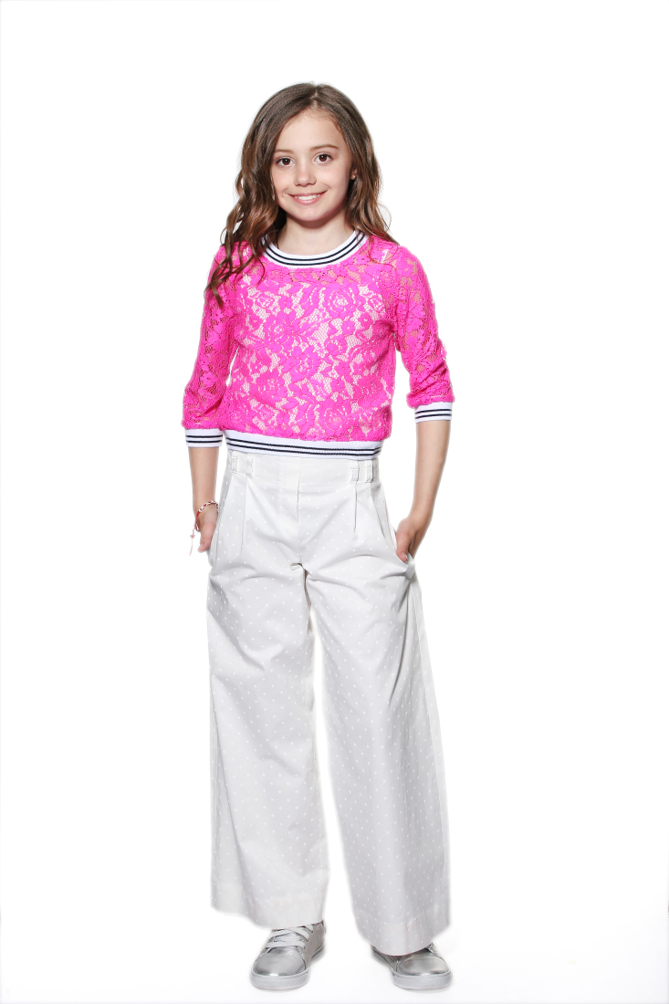 

Топ для девочек Lukas Kids гипюр 158 Фуксия(9153)