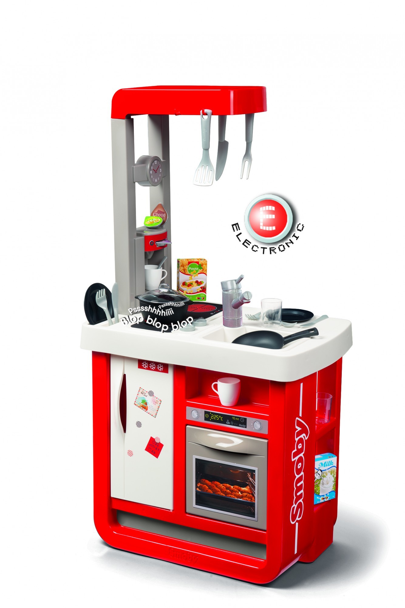 

Интерактивная кухня Smoby Toys Бон Аппетит с аксессуарами и звуковым эффектом Красная (310819)
