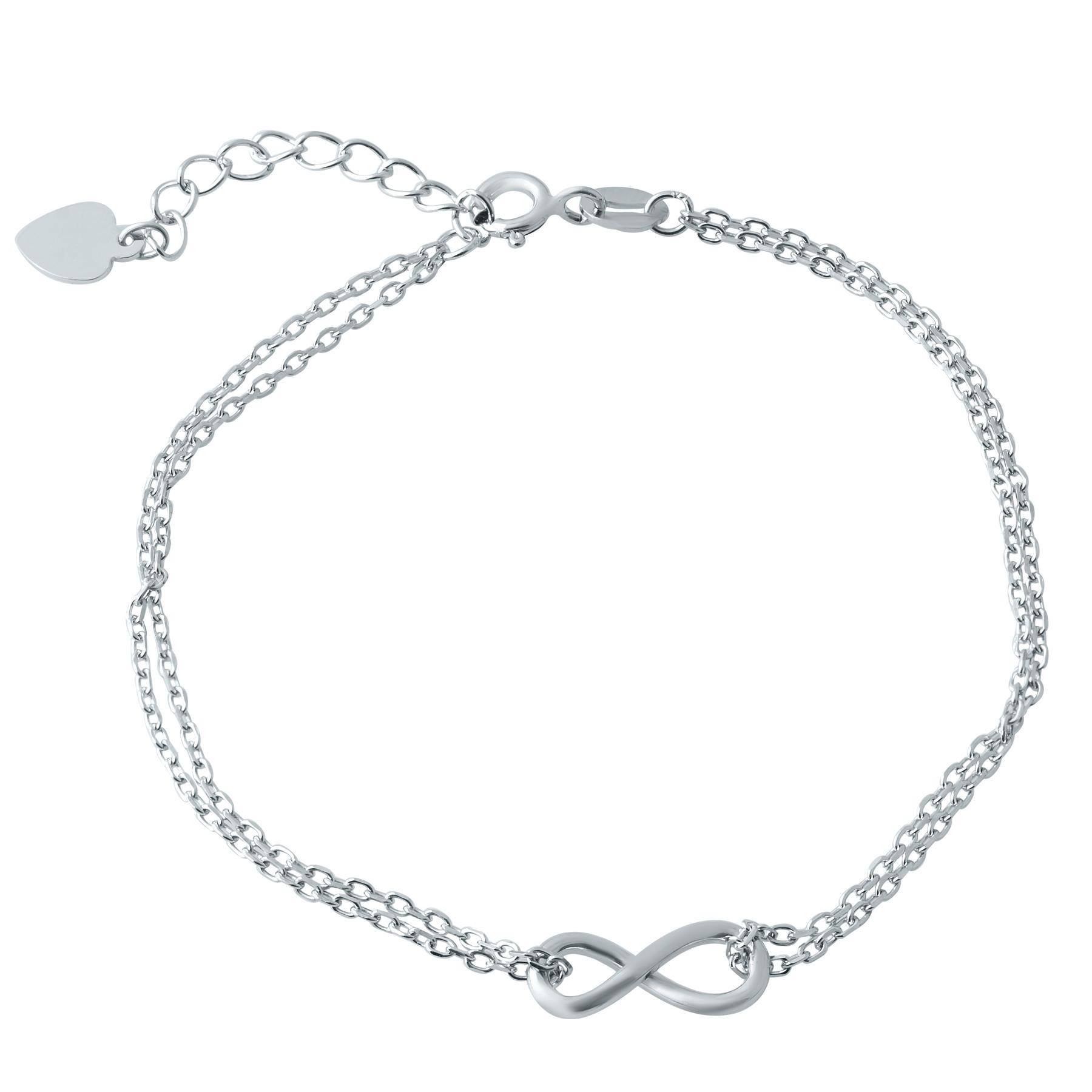 

Серебряный браслет SilverAlex без камней 1720 размер