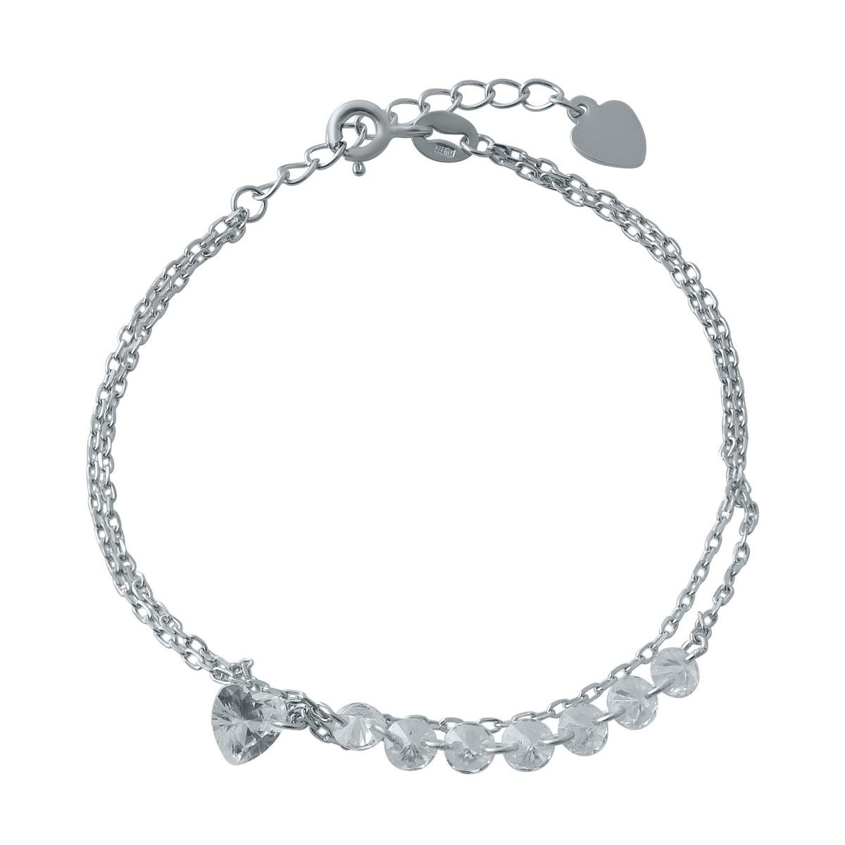 

Серебряный браслет SilverAlex с фианитами 1720 размер