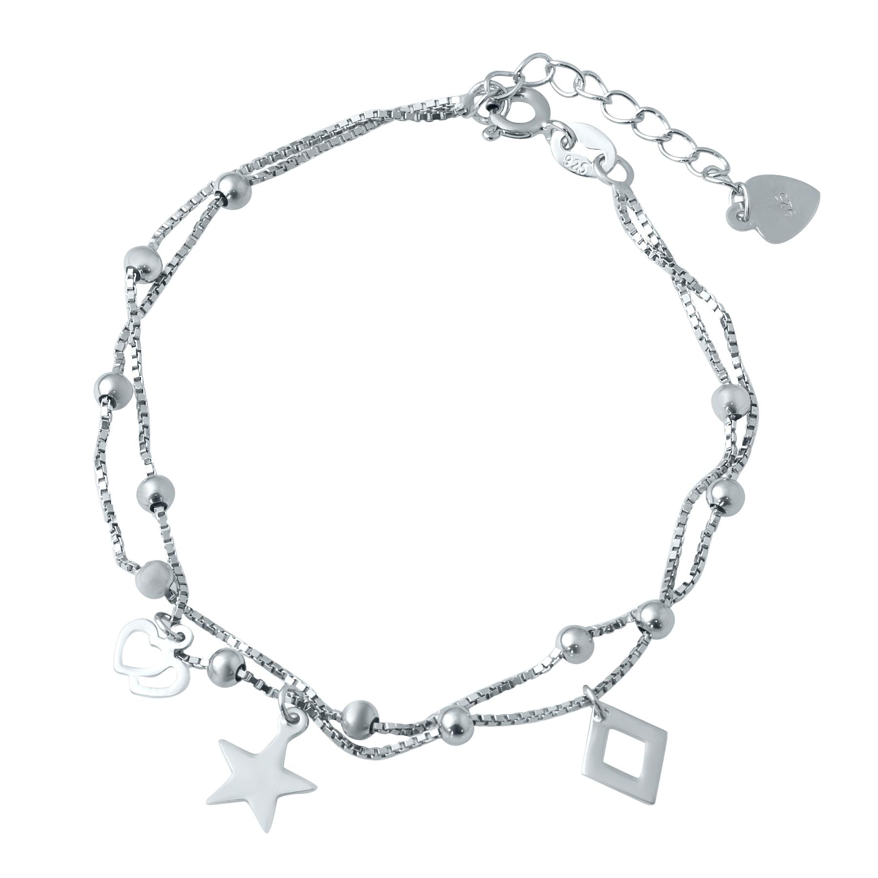 

Серебряный браслет SilverAlex без камней 1720 размер