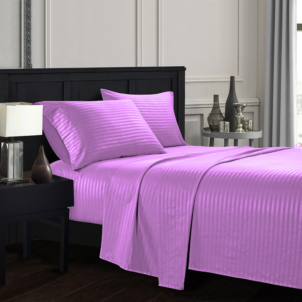 

Постельное белье CottonTwill Страйп сатин 1.5-спальный Сиреневый 145x215 см ( FB13311CT)