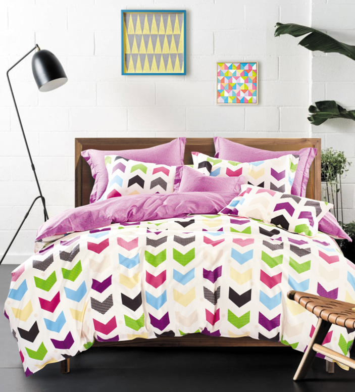 

Постельное белье CottonTwill с узорами Оригами 2-спальный Разноцветный 175x215 см ( FB744CT)