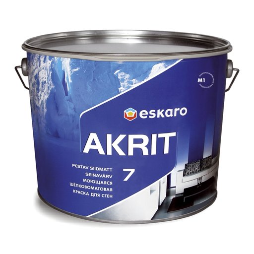 

Краска интерьерная Eskaro Akrit 7 9.5 л (10860703)