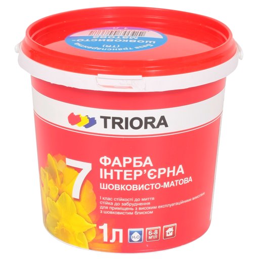 

Краска латексная TRIORA 7 прозрачная 1 л (11003475)