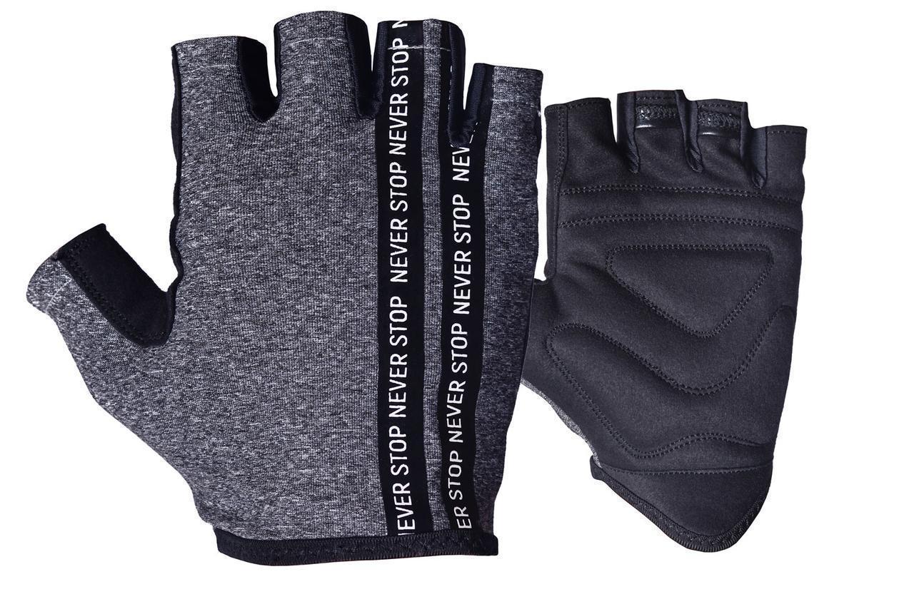 

Перчатки для фитнеса PowerPlay 9940 серые M