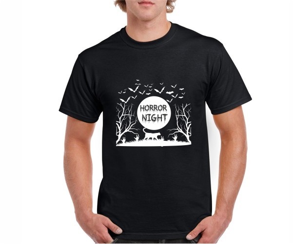 

Футболка Imbur HORROR NIGHT черная L