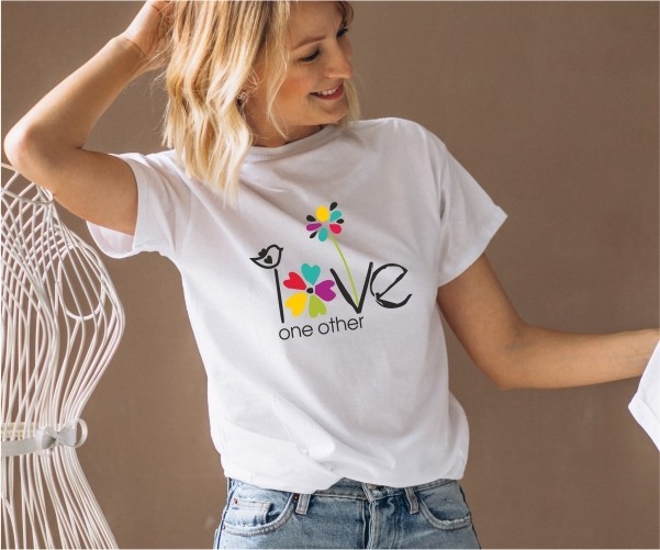 

Футболка Imbur Love One Other белая M