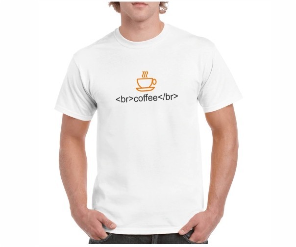 

Футболка Imbur COFFEE белая L