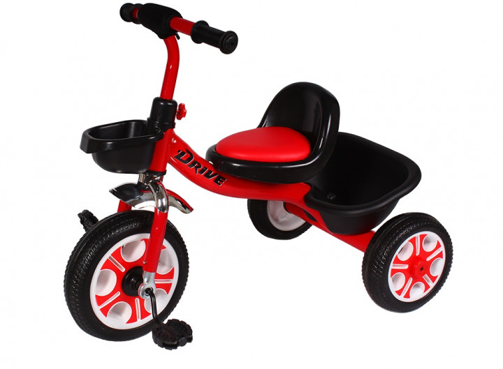 

Велосипед Велосипед трехколесный TILLY DRIVE T-318 Красный/Черный (MAS40464)