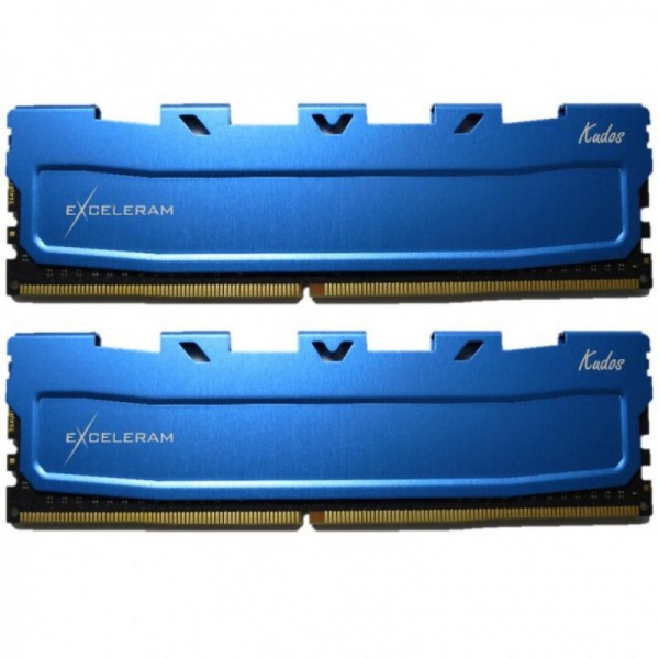 

Модуль памяти eXceleram DDR3 16GB (2x8GB) 1600 MHz Blue Kudos (EKBLUE3161611AD) (F00166836)