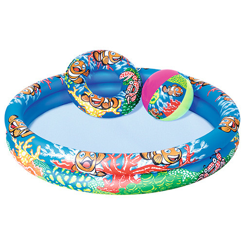 

Надувной бассейн BestToys 122х20 см (RT8682)