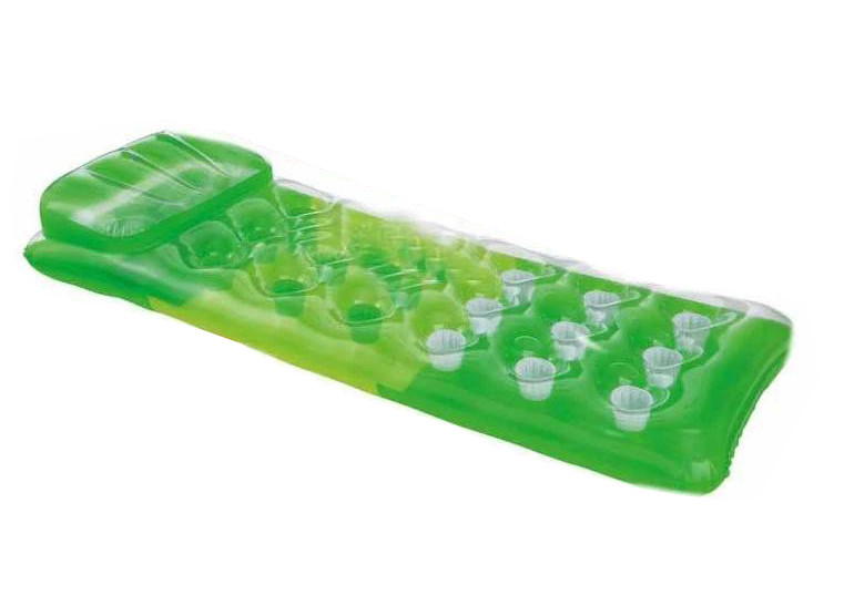 

Надувной матрас BestToys зелёный 188х71 см (RT87779366)