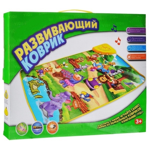 

Коврик BestToys Веселый зоопарк (RT5787)