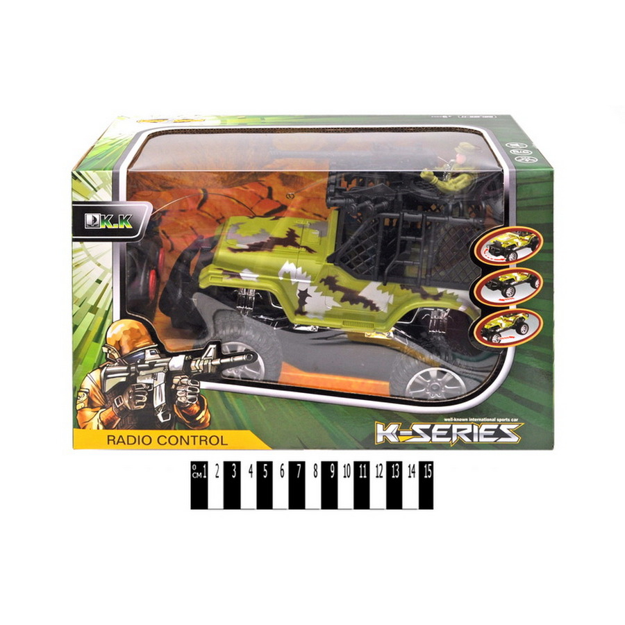 

Военный джип на радиоуправлении A-Toys (3699-P9)